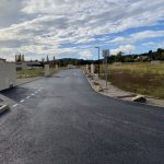 Vue sur la construction du lotissement de SAINT-PAULET-DE-CAISSON